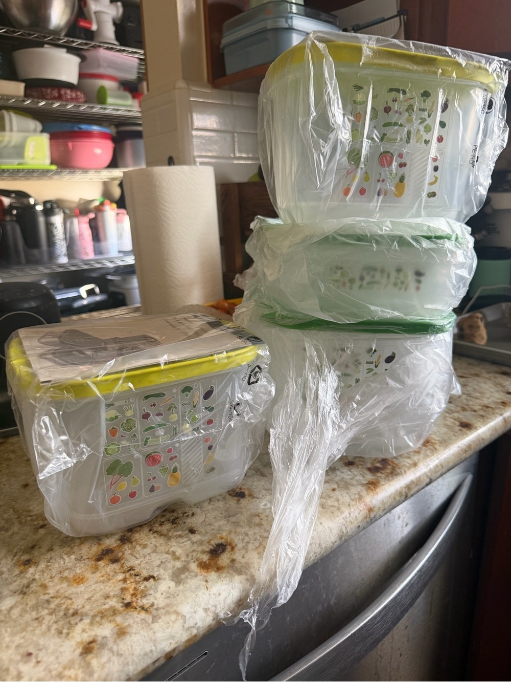 Tupperware Fridgesmart set of 4 new - Picture 2 of 4